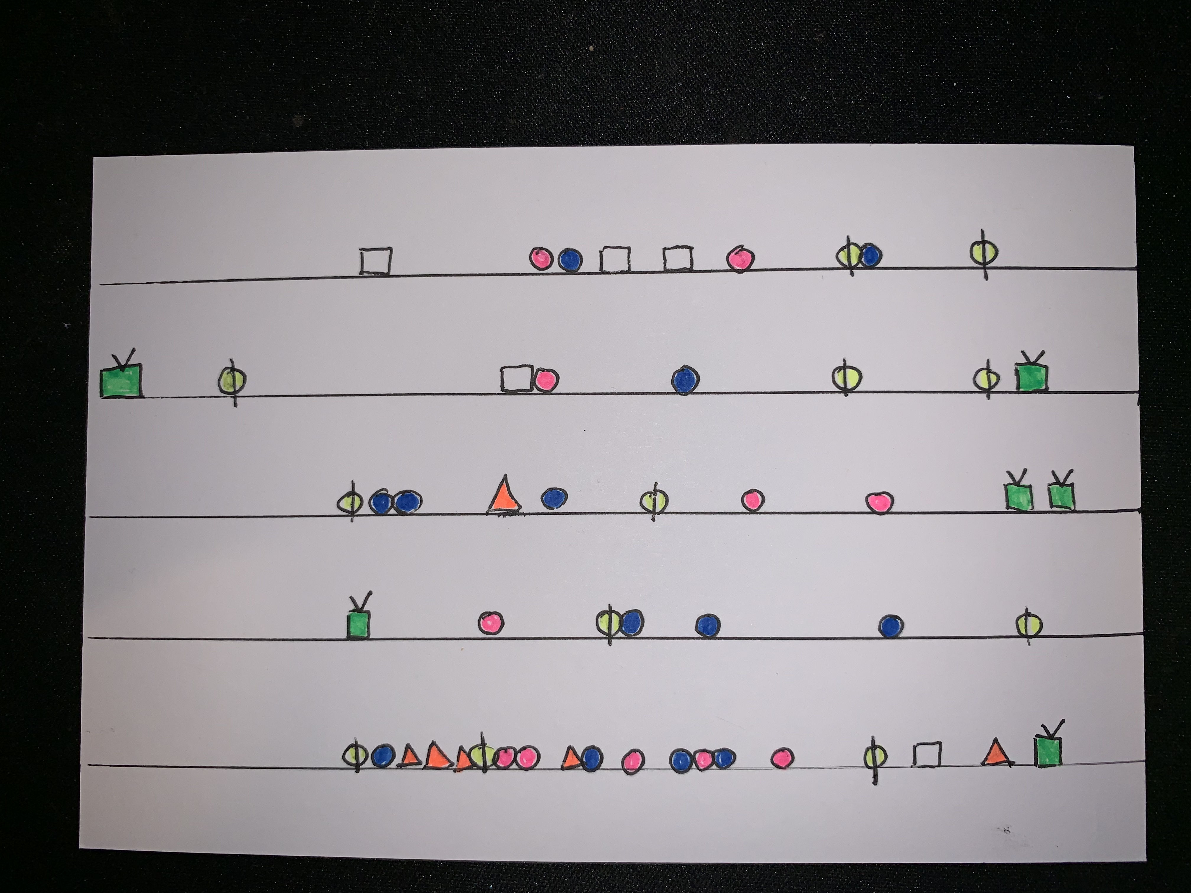 Dear Data 2019 – Week 1, Clocks