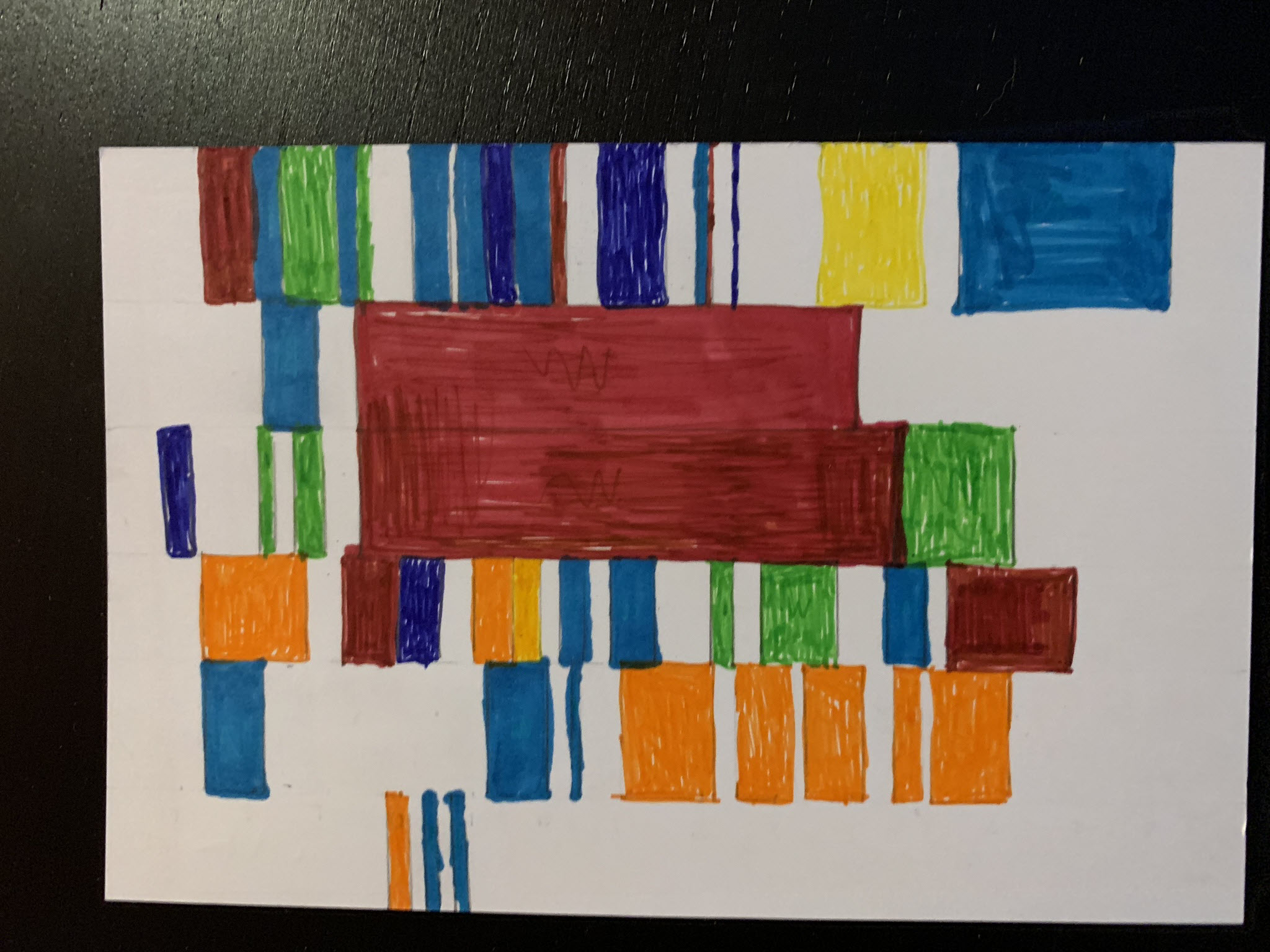 Dear Data 2019 – Week 9, To Do Lists